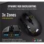 Corsair | Wireless / Wired | IRONCLAW RGB WIRELESS | Optical | Gaming Mouse | Black | Yes - 6